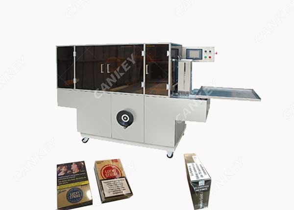 cigarette pack wrapping machine cigarette pack wrapping machine